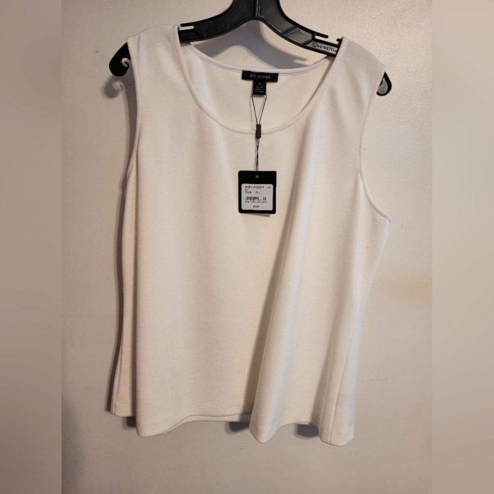 St. John classic knit shell women size XL